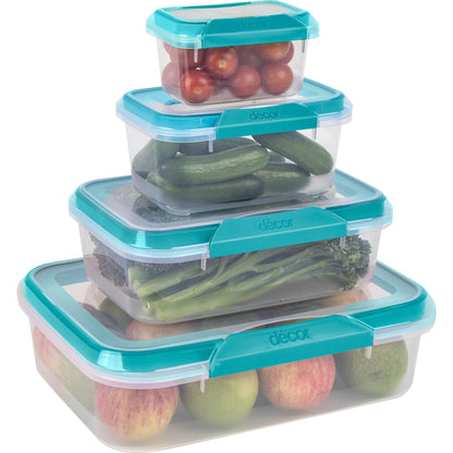 Decor Fresh Seal Clips Oblong Container 4l Each