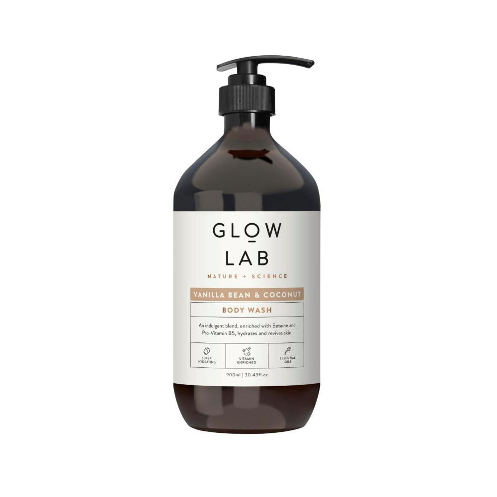Glow Lab Body Wash Vanilla Cream & Coconut - 900mL