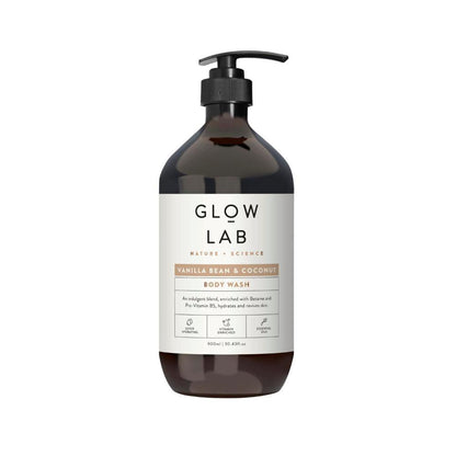 Glow Lab Body Wash Vanilla Cream & Coconut - 900mL