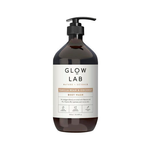Glow Lab Body Wash Vanilla Cream & Coconut - 900mL