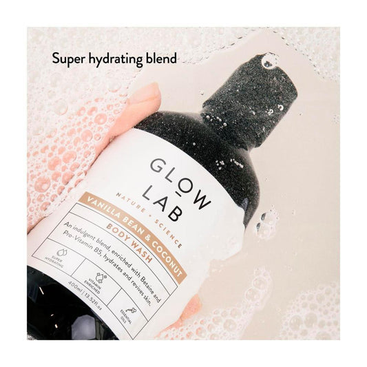 Glow Lab Body Wash Vanilla Cream & Coconut - 900mL