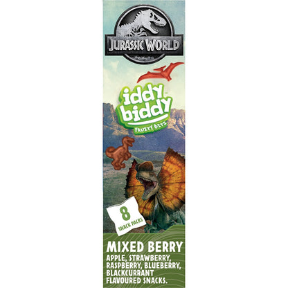 Iddy Biddy Fruit Snacks Mixed Berry 20g X8 Pack