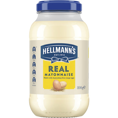 Hellmann's Real Mayonnaise Jar 800 G