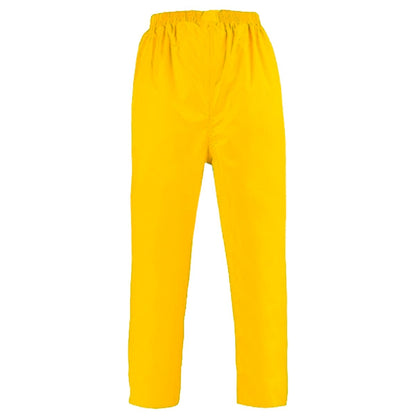 Gripwell XXL Wet Weather Trousers - Elastic Waist - Yellow - PVC - 2XL