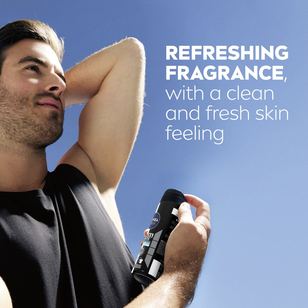 Nivea Men Black&white Fresh Aerosol Antiperspirant Deodorant 250ml