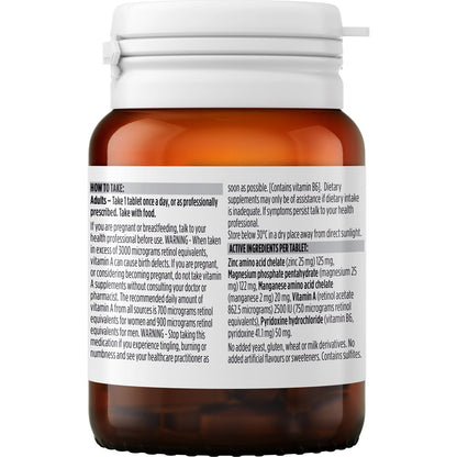 Blackmores Bio Zinc Skin Health Immune Support Vitamin Tablets 84 pack