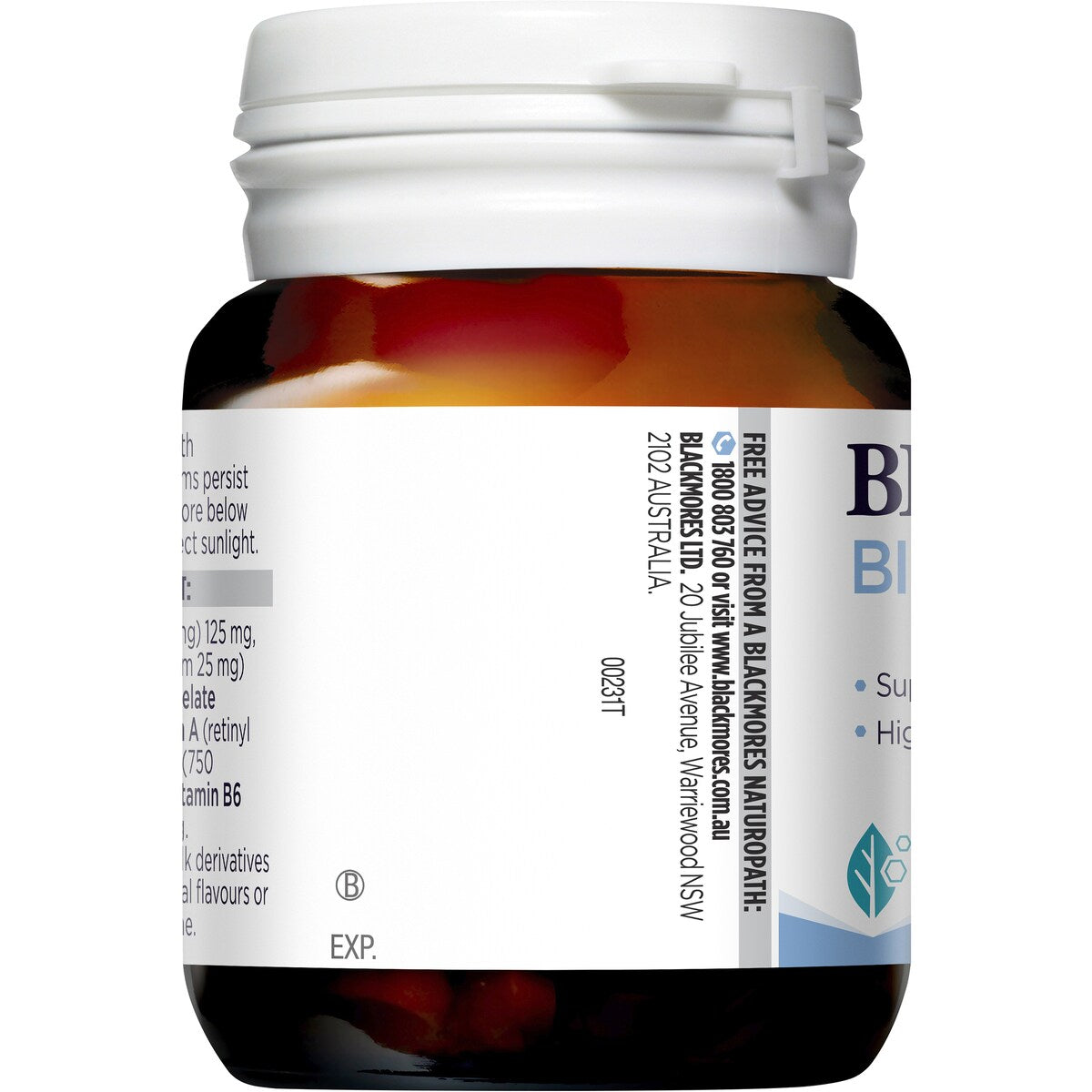Blackmores Bio Zinc Skin Health Immune Support Vitamin Tablets 84 pack
