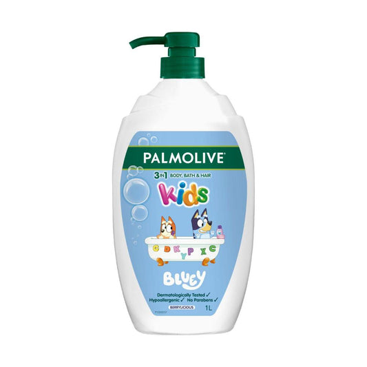 Palmolive Kid Bluey 3 In1 Bodywash Bath & Hair - 1L