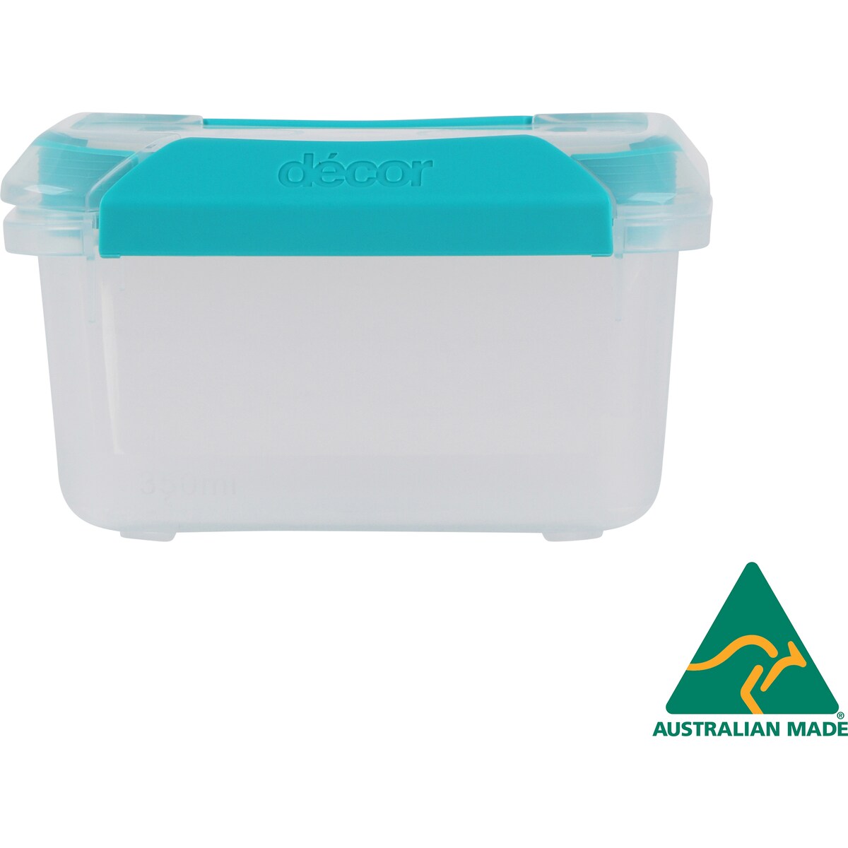 Decor Fresh Seal Clips Container, Oblong 350ml