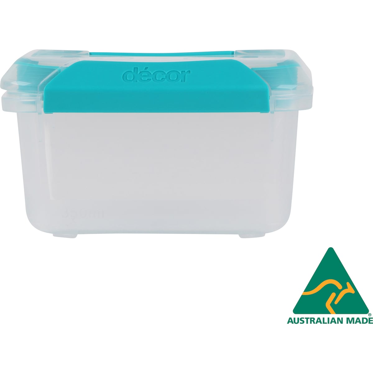 Decor Fresh Seal Clips Oblong Container 350ml Each