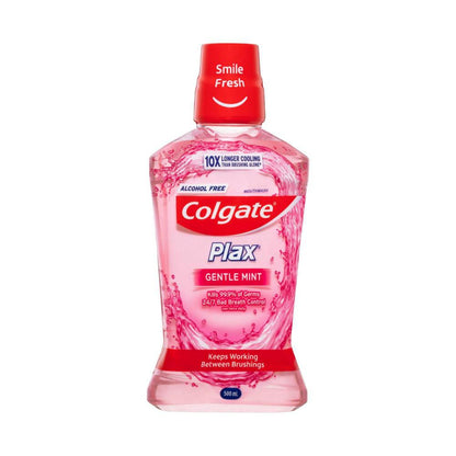 Colgate Plax Premium Gentle Mint Mouthwash - 500mL