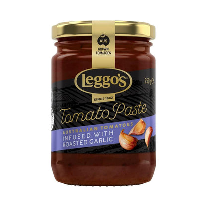 Leggos Australian Tomato Paste Infused With Roasted Garlic - 250g