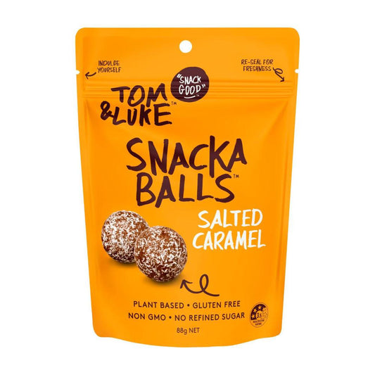 Tom & Luke Salted Caramel Snackaballs - 88g