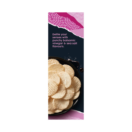 Fantastic Delites Rice Snacks Sea Salt & Balsamic Vinegar - 100g