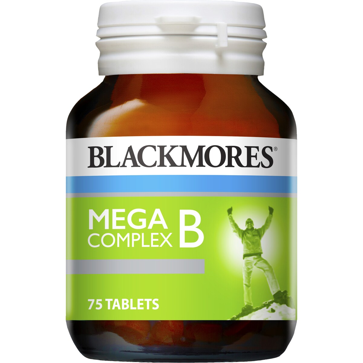 Blackmores Mega B Complex Energy Support Vitamin B12 Tablets 75 pack