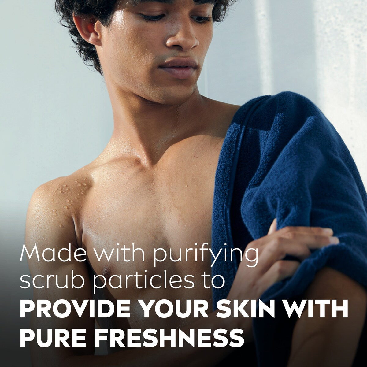 Nivea Men Pure Impact 3 In 1 Shower Gel & Body Wash 500ml