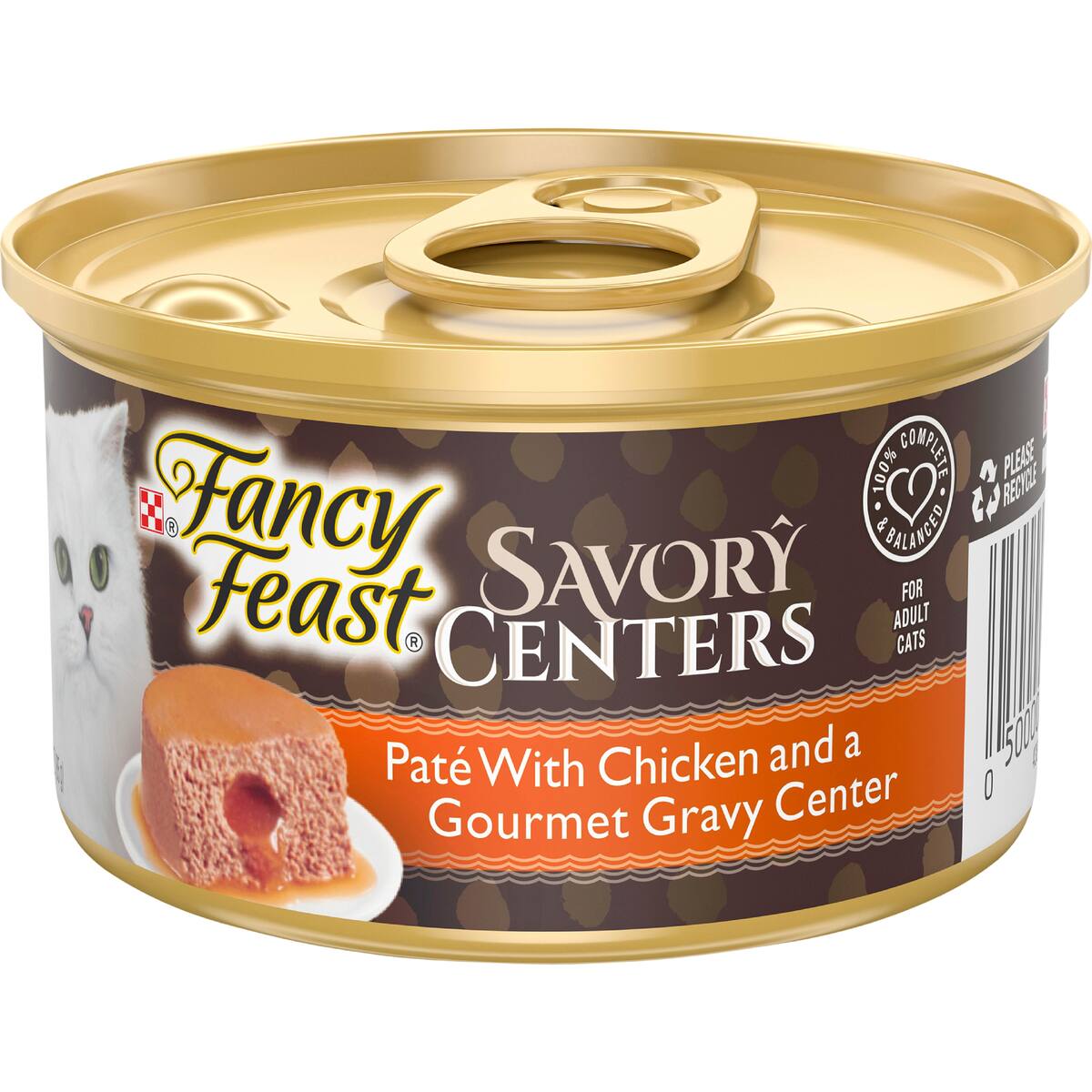 Fancy Feast Adult Savory Centers Patè Chicken Gravy Wet Cat Food 85g