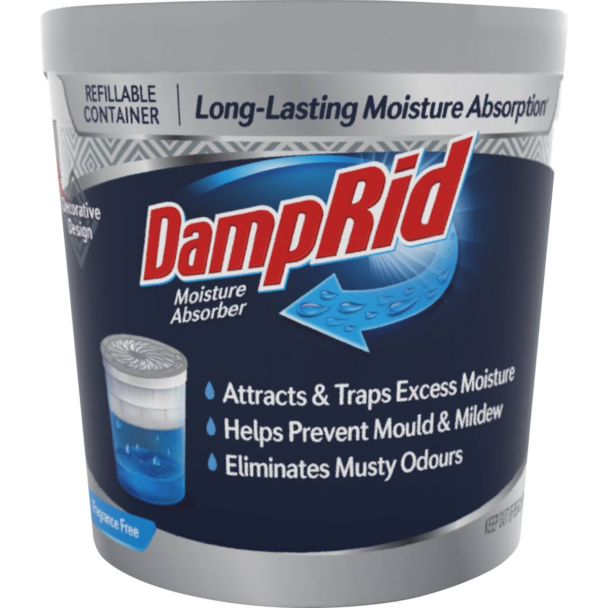 Damprid Moister Absorber Refillable 311g