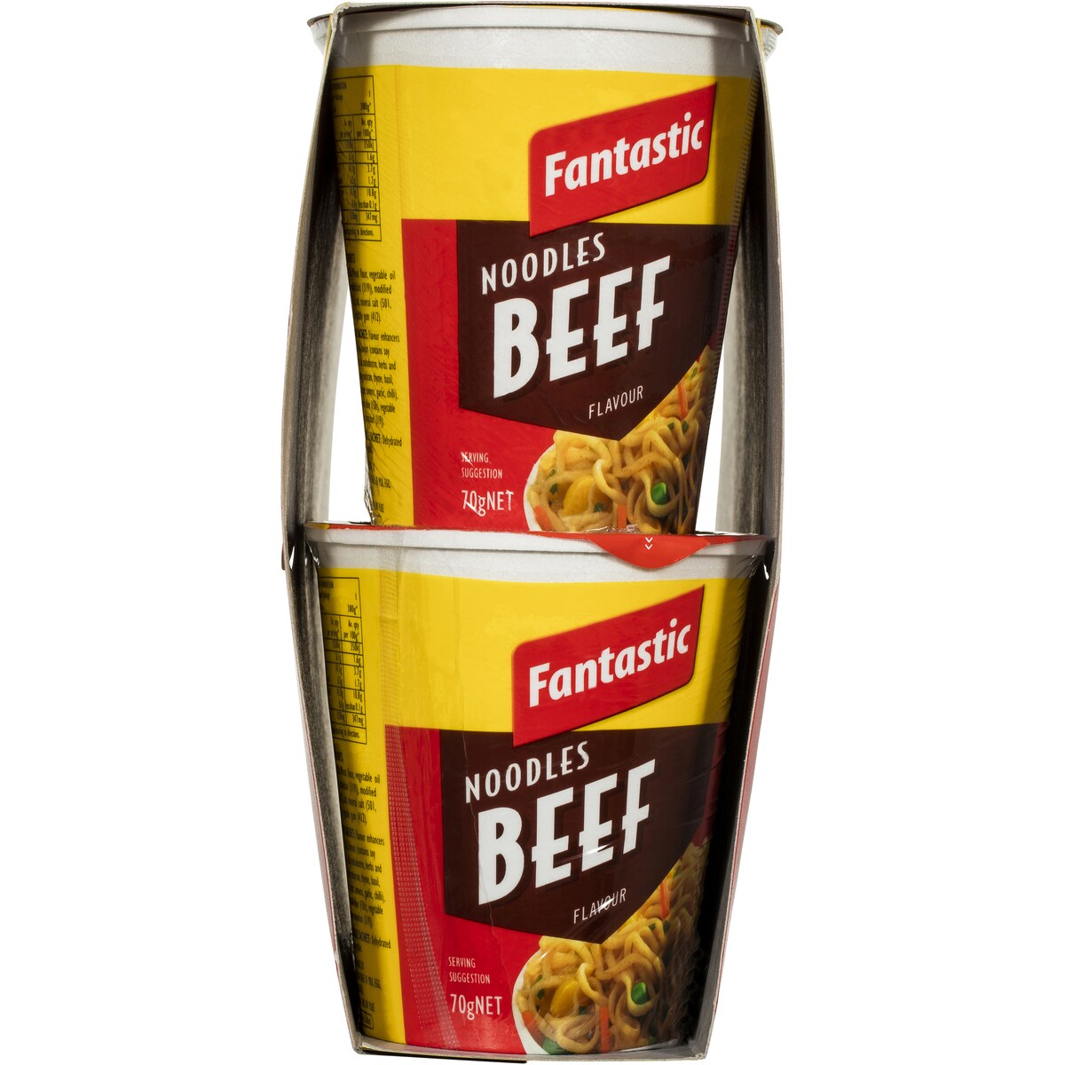 Fantastic Cup Noodles Beef 6 pack