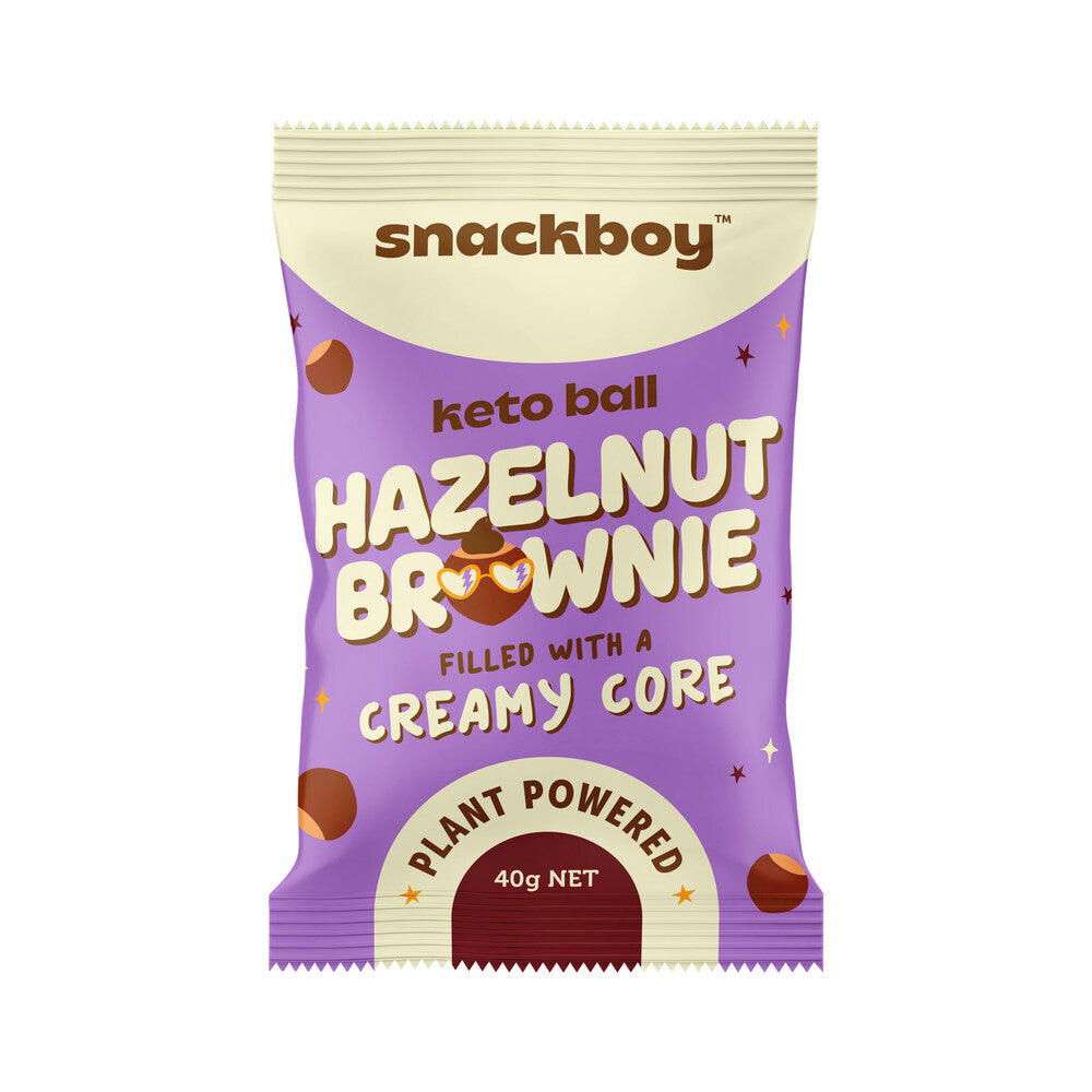 Snackboy Keto Ball Keto Ball Hazelnut Brownie - 40g