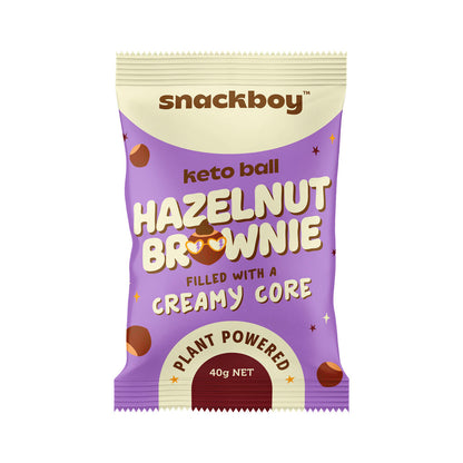 Snackboy Keto Ball Keto Ball Hazelnut Brownie - 40g