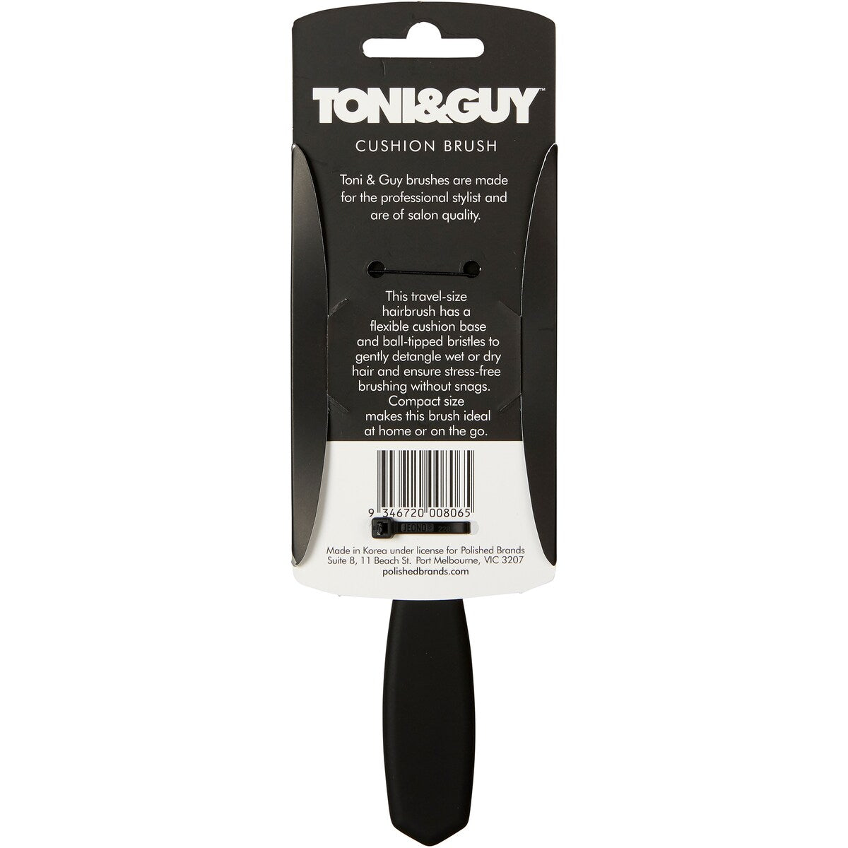 Toni & Guy Cushion Brush For All Lengths Each