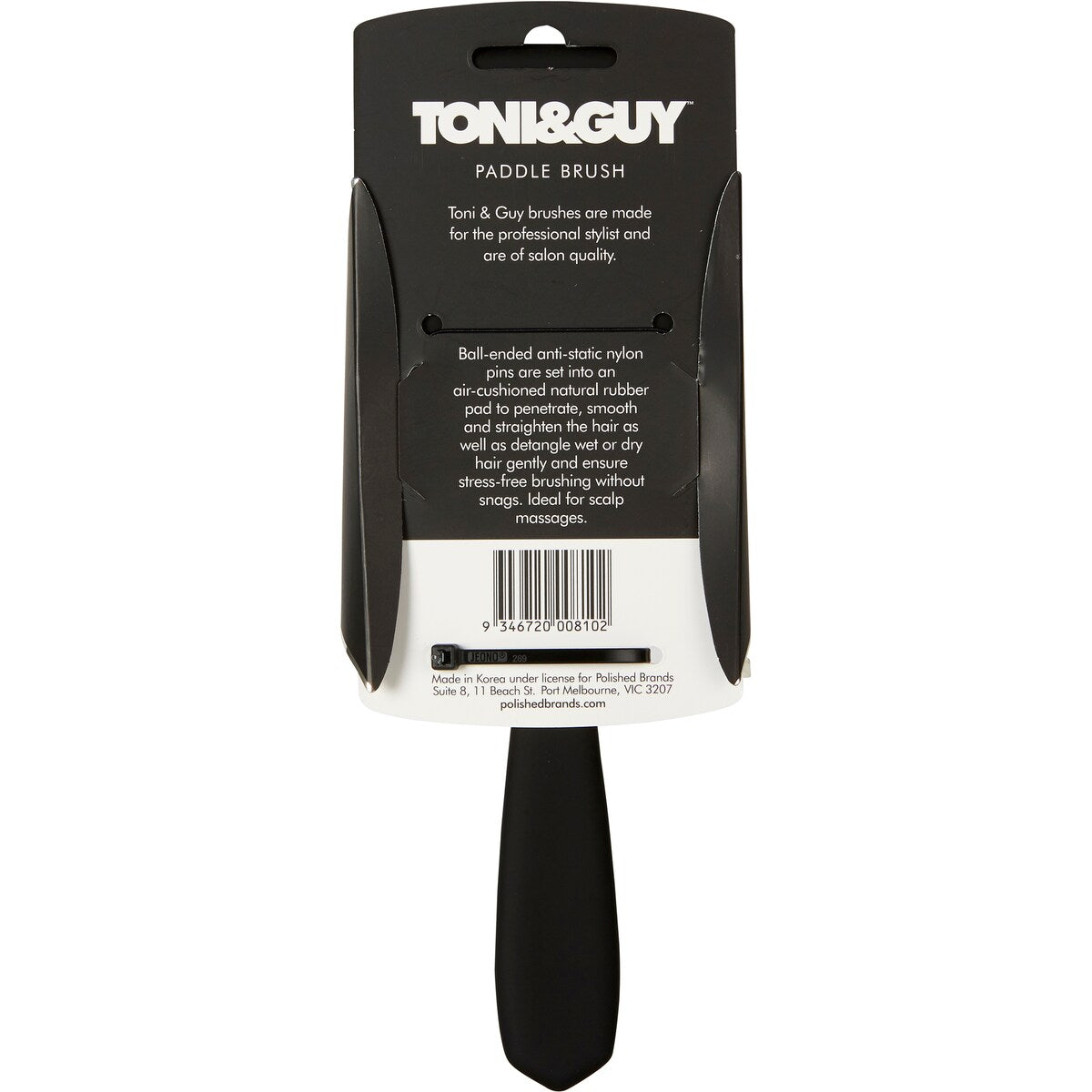Toni & Guy Paddle Brush each