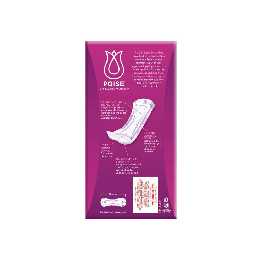 Poise Extra Pads For Bladder Leaks - 24 pack
