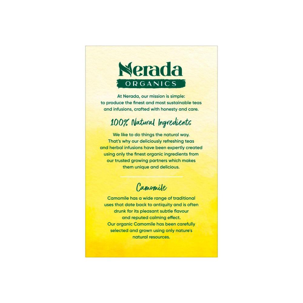 Nerada Camomile Herbal Infusion Tea Bags 40 Pack - 60g