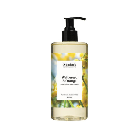 Bosistos Wattle Seed & Orange Hand Wash - 500mL