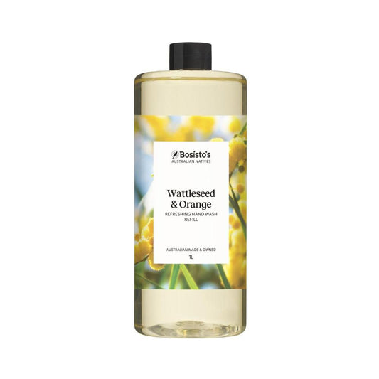 Bosistos Wattle Seed & Orange Hand Wash Refill - 1L