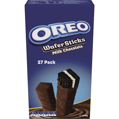 Oreo Milk Chocolate Wafer Sticks Biscuits Large 27 Pack