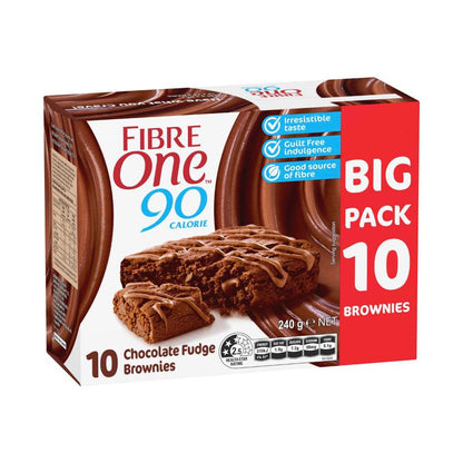Fibre One Brownie Chocolate Fudge Bulk Pack - 240g