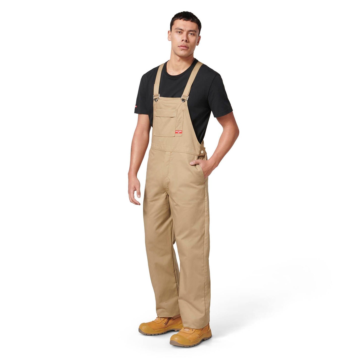 Hard Yakka Khaki Bib Brace Overalls - Size 102