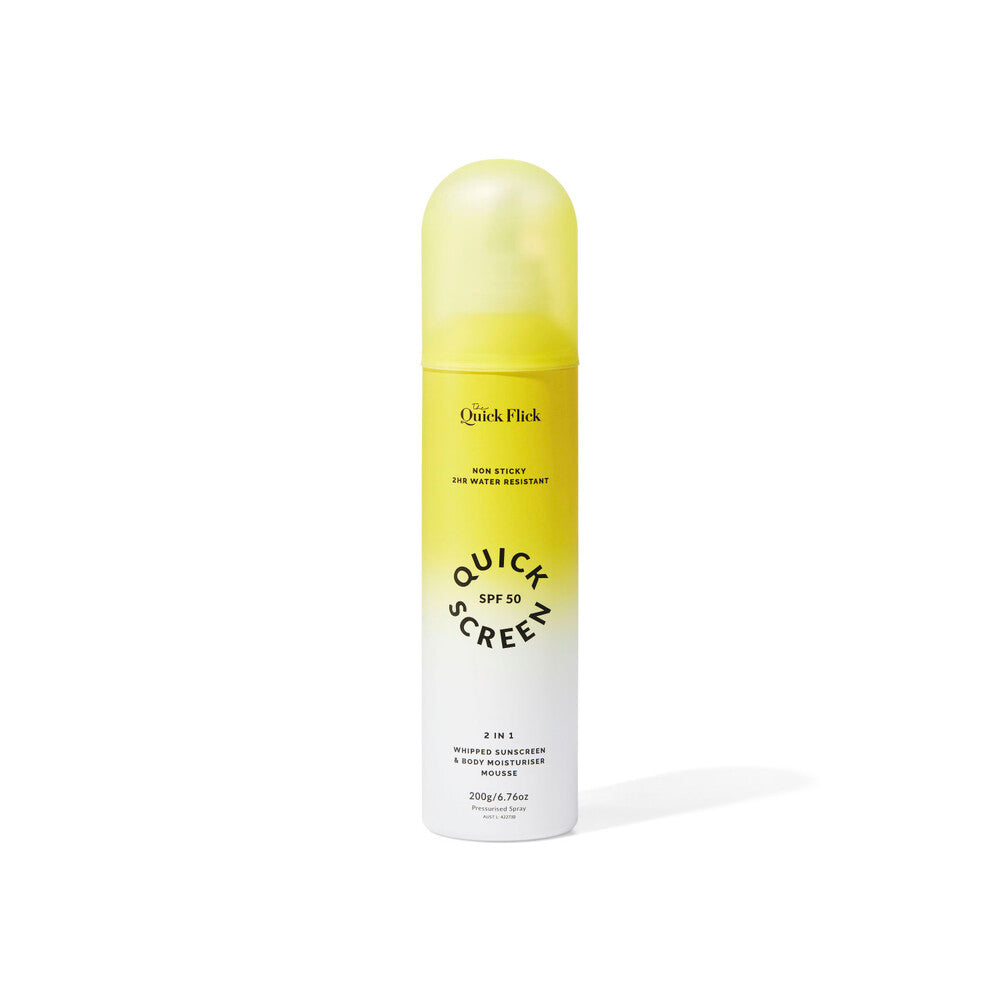 Quick Screen Hydrating Whipped Mousse Sunscreen SPF 50+ - 200g