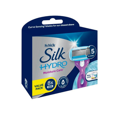 Schick Hydro Silk Blade Refills Value - 8 Pack