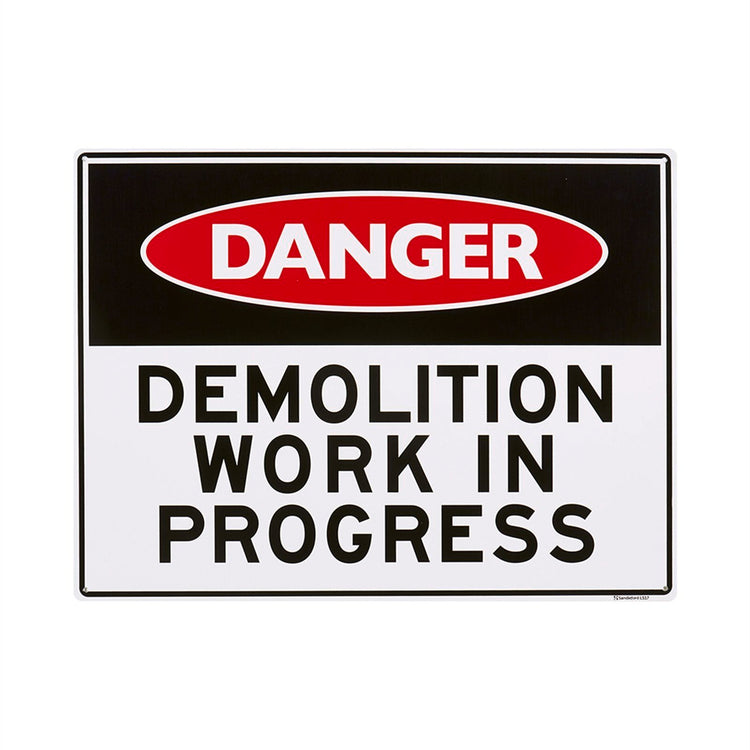 Sandleford Demolition Sign - 450 x 600mm
