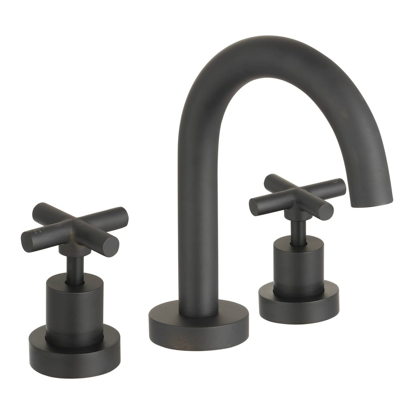 Mondella Black Matte Resonance Basin Set - 1/2 Turn - 245 x 160mm