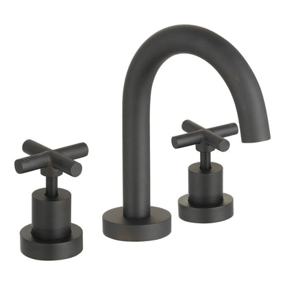 Mondella Black Matte Resonance Basin Set - 1/2 Turn - 245 x 160mm
