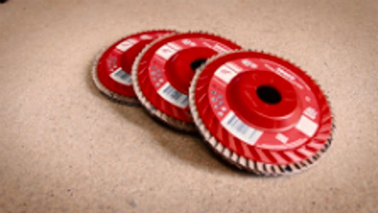 Josco Ceramic Flap Disc - 115mm - Ceramic - Fast Stock Removal