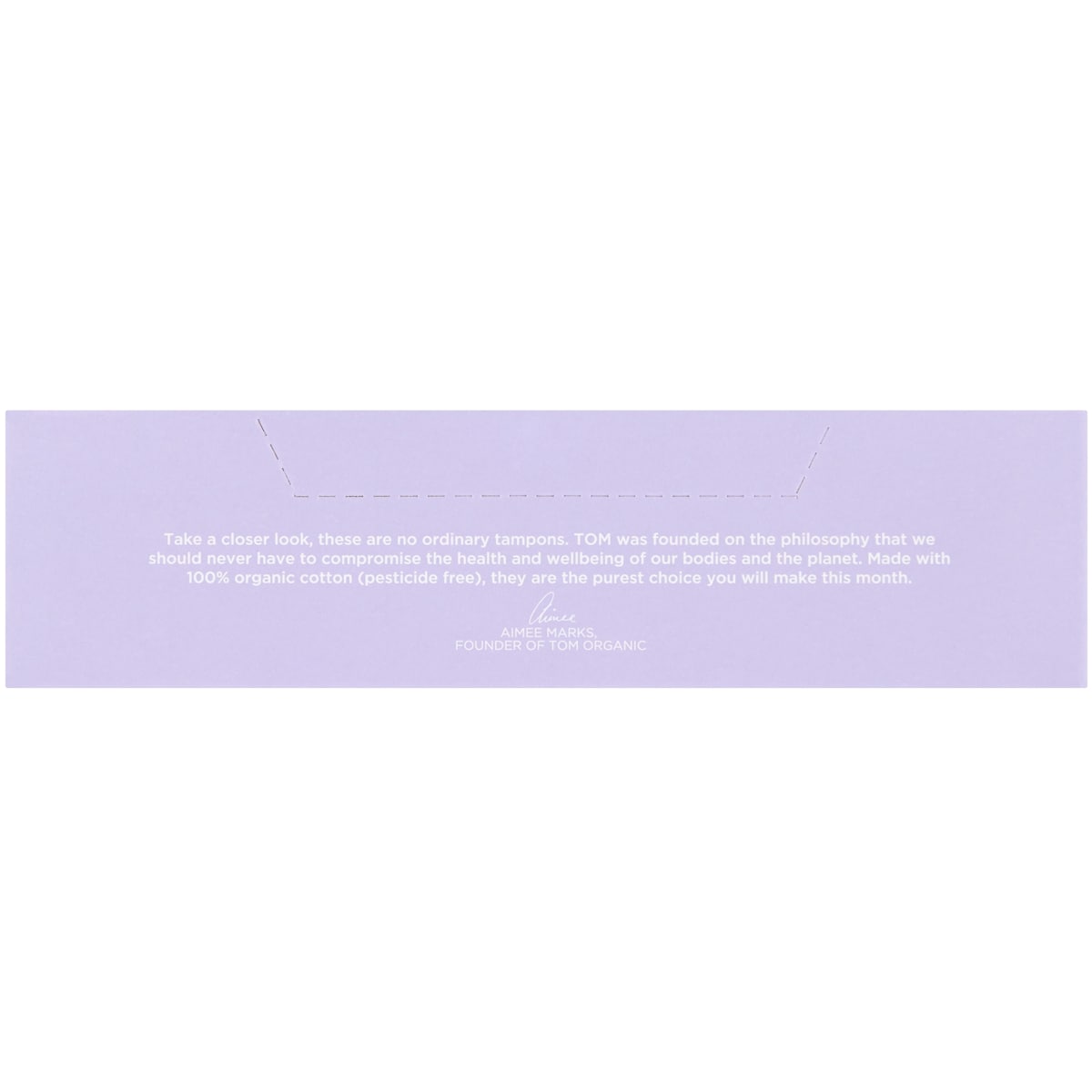 Tom Organic Super Tampons 16 Pack