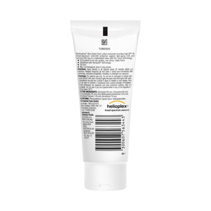 Neutrogena Ultra Sheer Face Sunscreen Spf50 - 88mL