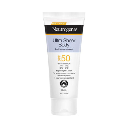 Neutrogena Ultra Sheer Body Sunscreen Spf50 - 85mL