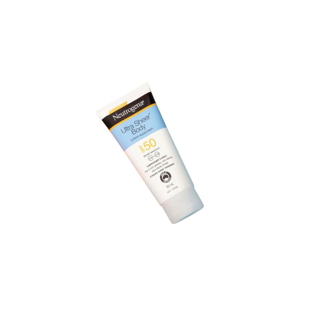 Neutrogena Ultra Sheer Body Sunscreen Spf50 - 85mL