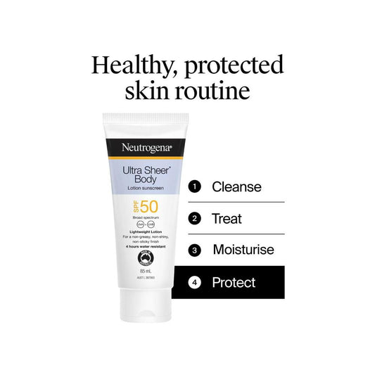 Neutrogena Ultra Sheer Body Sunscreen SPF 50 - 85mL