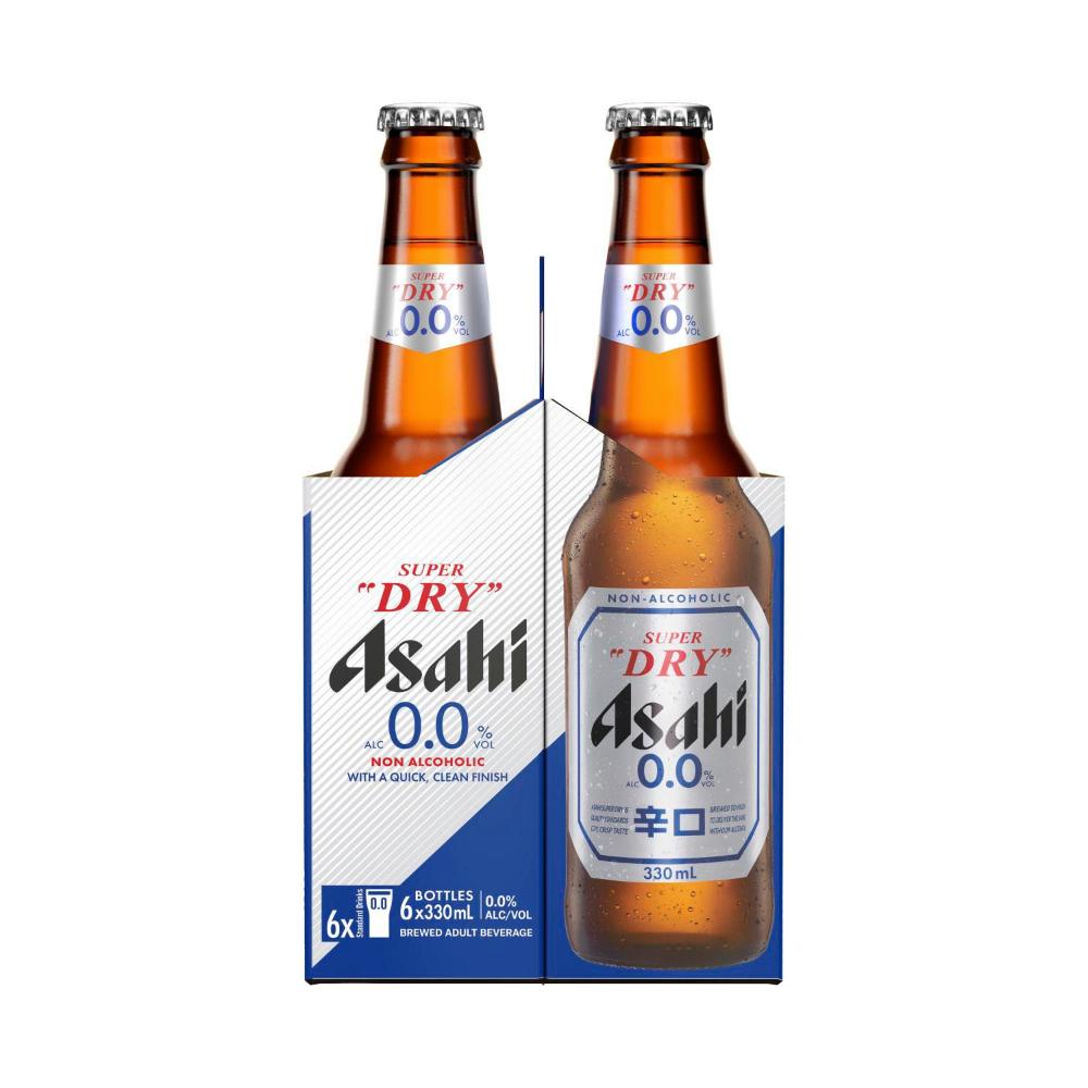 Asahi 0.0% Bottle 330ml - 6 Pack