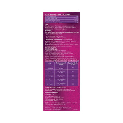 Hydralyte Ice Block Apple Blackcurrant - 16 pack