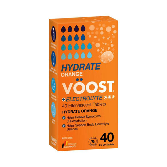 Voost Effervesence Hydrate Orange - 40 pack