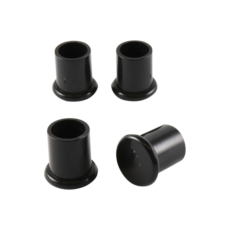 Surface Gard Black Round Plastic Chair Tips 9.5mm 4 Pack