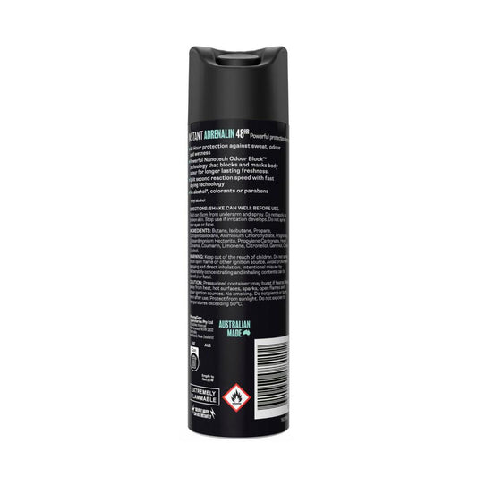 Norsca Instant Adrenaline 48Hr Anti Perspirant Deodorant - 212mL